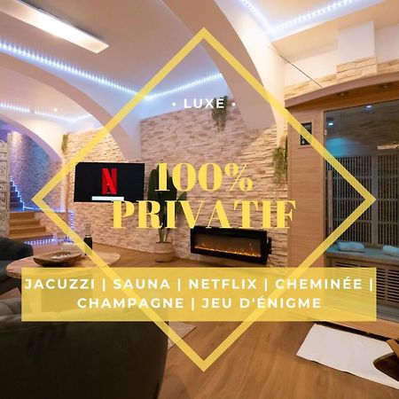 Le Spa De La Cathedrale - Jacuzzi - Sauna - Champagne - Netflix - Wifi Труа Экстерьер фото